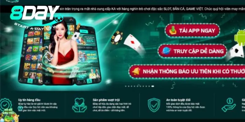 8DAY thu hút nhờ sở hữu nhiều ưu điểm